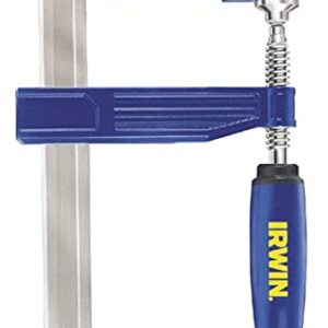 IRWIN Tools Record Passive Lock Bar Clamp, 12-inch (223212)