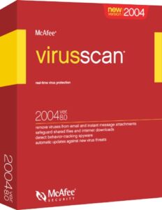 virusscan v8 0