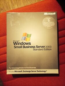 microsoft windows small business server standard 2003 (5 client) [old version]