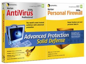 norton antivirus professional & personal firewall 2004 bundle