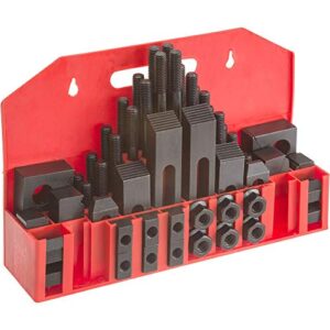 grizzly industrial g1076 - 58 pc. clamping kit for 5/8" t-slots