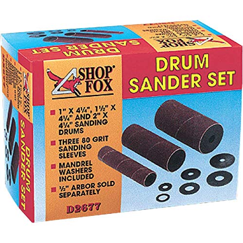 Shop Fox D2677 Drum Sander Set