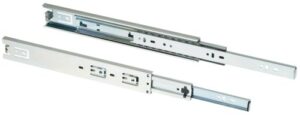 shop fox d3033 24" full ext drawer slide 100 lb. capacity side mount - pair