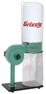 grizzly, portable g8027 1 hp dust collector