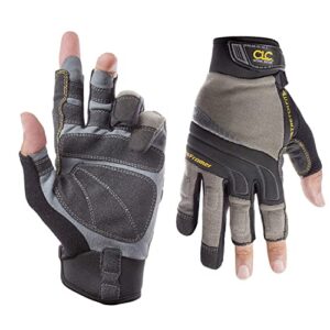 custom leathercraft140l pro framer glove, large, black