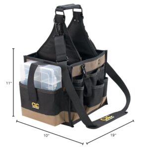 CLC Custom LeatherCraft 1528 Large Electrical and Maintenance Tool Carrier