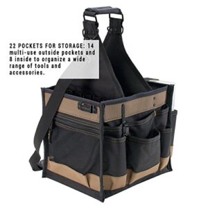 CLC Custom LeatherCraft 1528 Large Electrical and Maintenance Tool Carrier