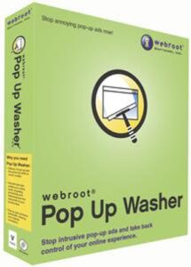 pop up washer