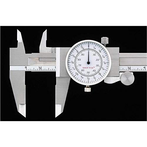 Shop Fox D3208 Fractional Dial Caliper 6 to 7.9 Inches