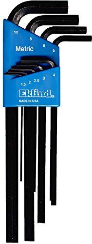 EKLIND 10222 Hex L-Key allen wrench Combo- Long Inch / MM (2 sets 22pc)