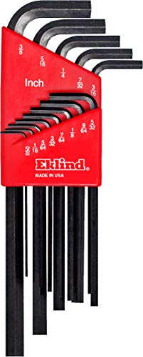 EKLIND 10222 Hex L-Key allen wrench Combo- Long Inch / MM (2 sets 22pc)