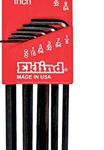 EKLIND 13211 Ball-Hex-L Key allen wrench - 11pc set SAE Inch Sizes .050-1/4 Long series