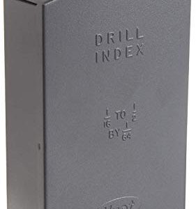 Huot 10550 Drill Bit Index for Jobber Length Sizes 1/16" to 1/2" in 1/64" Increments