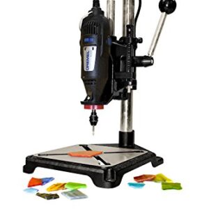 Milescraft 1097 ToolStand - Variable Speed Drill Press Stand (compatible with Dremel). Rotary Tool Not Included