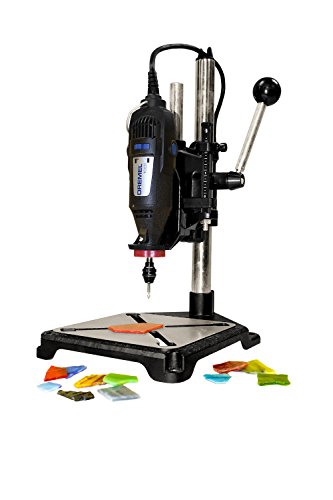 Milescraft 1097 ToolStand - Variable Speed Drill Press Stand (compatible with Dremel). Rotary Tool Not Included