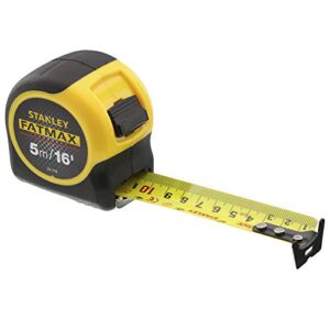 stanley fatmax classic tape with blade armor, 5m/16ft
