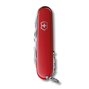 Victorinox Swiss Army Multi-Tool, SwissChamp Pocket Knife, Red, 91 mm (1.6795)