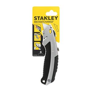 Stanley 0-10-788 Instant Change Retract Knife, Grey