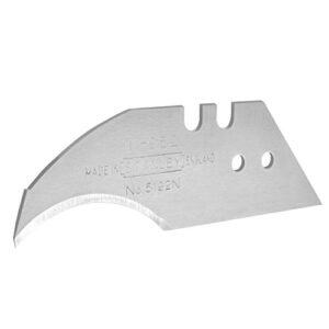 stanley 0-11-952 concave trimming blade "519" (5 piece), silver
