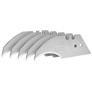 Stanley 0-11-952 Concave Trimming blade "519" (5 Piece), Silver