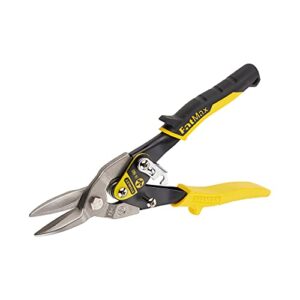 Stanley 2-14-563 "MaxSteel" straight Aviation Snips, 9.84", Black/Yellow