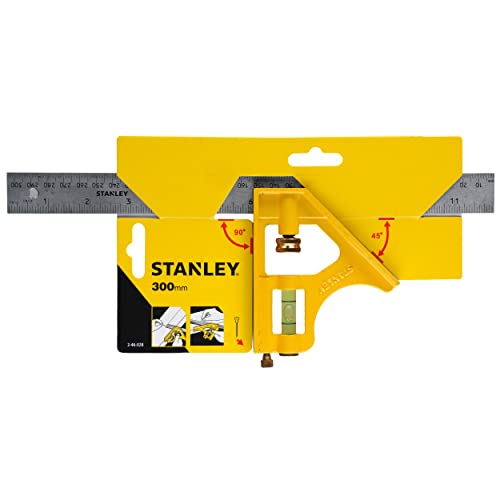 STANLEY 2-46-028 Combination Die Cast Square, 300mm/ 12''