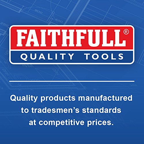 Faithfull FAIES3 Engineers Steel Try Square 75 mm (3 Inch)