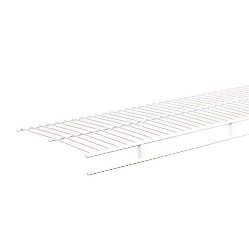 ClosetMaid 1361 Shelf and Rod Wire Shelf, 6-Feet X 12-Inch, White