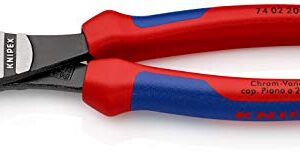 KNIPEX - KPX7402200 Tools - High Leverage Diagonal Cutters, Multi-Component (7402200) 8 inches