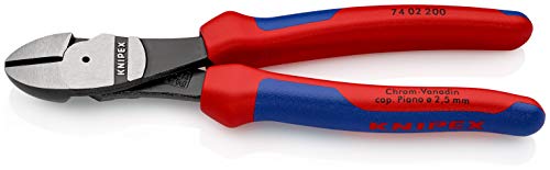 KNIPEX - KPX7402200 Tools - High Leverage Diagonal Cutters, Multi-Component (7402200) 8 inches