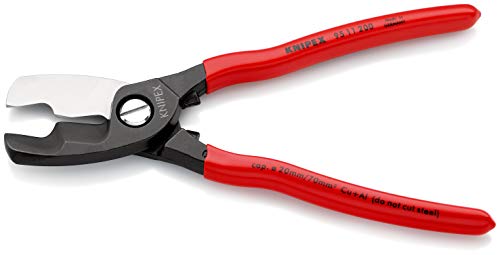 Knipex 95 11 200 SB Cable Shears 7,87" in blister packaging