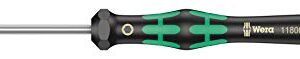 WERA 05118066001 2054 Screwdriver for Hexagon Socket Screws for Electronic Applications, 1.5 x 60 mm