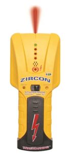 zircon 59544 studsensor pro sl-ac wood, metal, and live wire stud sensor