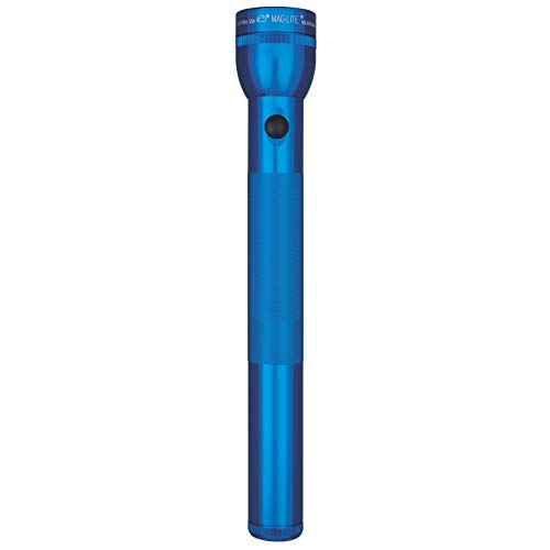 MagLite - S4D116 Maglite Heavy-Duty Incandescent 4-Cell D Flashlight, Blue