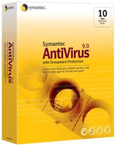 symantec antivirus small business 9.0 with groupware protection - 10 user