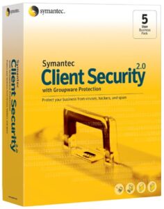symantec client security 2.0 with groupware protection - 5 user