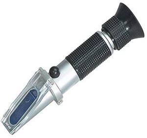 extech rf40 battery acid and engine coolant refractometer fahrenheit black
