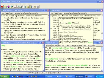 Online Bible Classic Edition CD Program With 21 English Versions