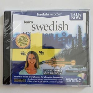 talk now! learn swedish - pc/mac