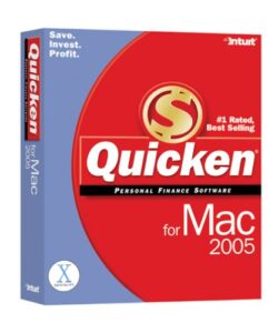 quicken 2005 for mac [old version]
