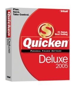 quicken 2005 deluxe [old version]