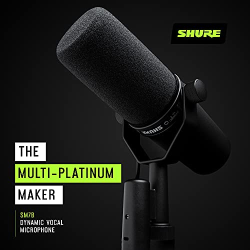 Shure SM7B Dynamic Vocal Microphone