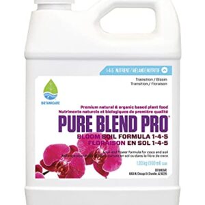 Botanicare Pure Blend Pro Bloom Soil, Nutrient for Fruit and Flowers, 1-4-5, 1 qt.