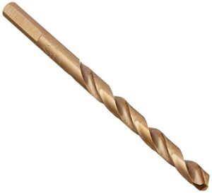 bosch co2141 1-piece 7/32 in. x 3-3/4 in. cobalt metal drill bit for drilling applications in light-gauge metal, high-carbon steel, aluminum and ally steel, cast iron, stainless steel, titanium