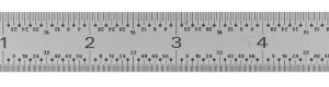 TESA Brown & Sharpe 599-314-604-1 Stainless Steel Rule, 6" Length