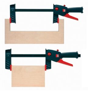 bessey duo16-8, 6 in. duoklamp series, one hand clamp/spreader