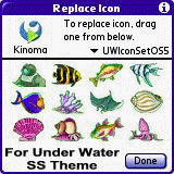 Under Water Life Theme (ICON ADDON PAC) downloadable Software