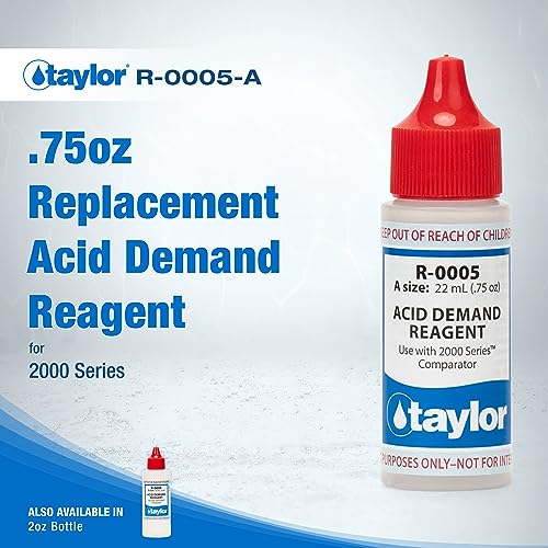 Taylor R-0005-A-24 Replacement Reagents Acid Demand 5, As Shown