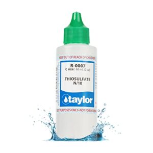 taylor technologies r-0007-c thiosulfate no.7 n/10 2 oz