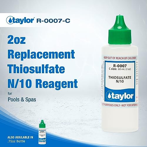 Taylor Technologies R-0007-C Thiosulfate No.7 N/10 2 OZ